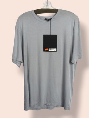 James Perse Light Blue Crewneck T-Shirt Size 4 Men’s Large / XL Luxury Tee NWT
